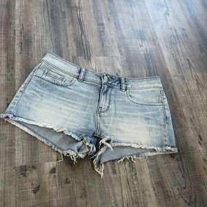 PINK Victoria's Secret Light Wash Denim Jean Shorts